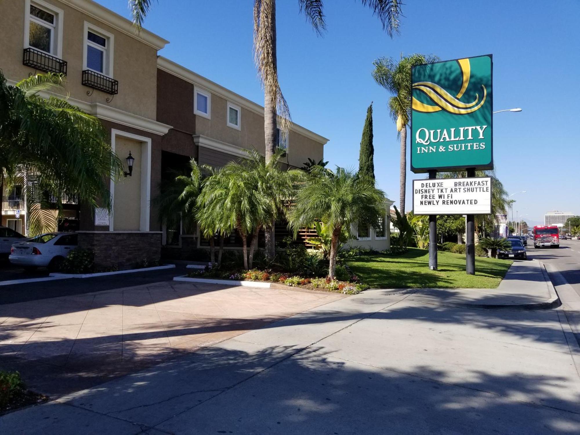 Quality Inn & Suites Anaheim Maingate Exteriör bild